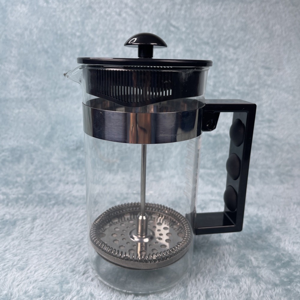 Bodum French Press Coffee Maker 32 oz Glass Carafe 8-Cup Black Handle
